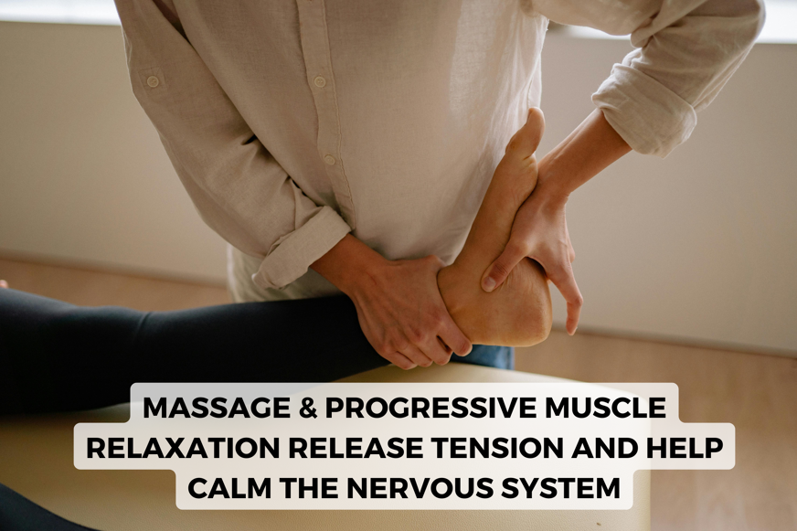 massage can help you relax